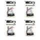 4pcs Asian Version B 4pcs Asian Version B