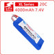 4000mAh 11.1V-XT60 4000mAh 11.1V-XT60