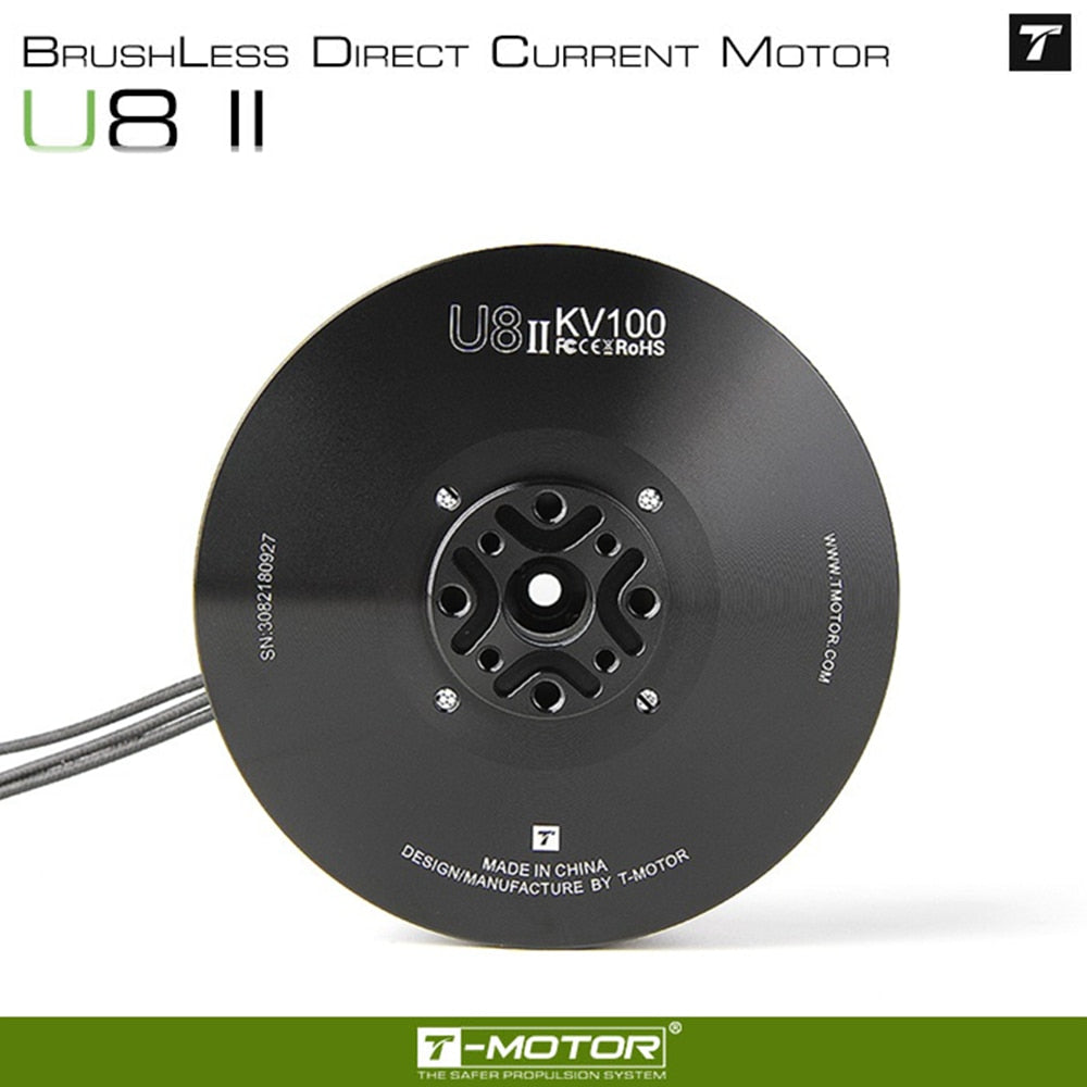 TMOTOR U8II KV85 KV100 KV150 KV190 High efficiency multi-axis UAV Brus ...