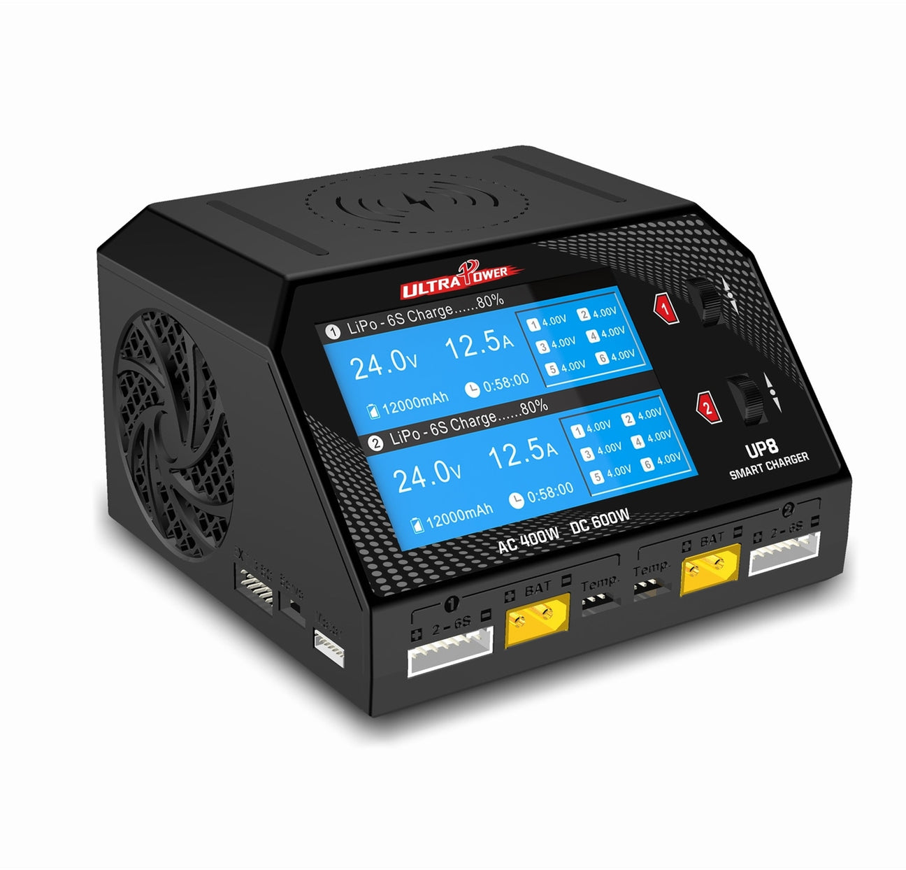 UltraPower UP8 Multi-language Universal AC Interface Dual-channel Smar ...